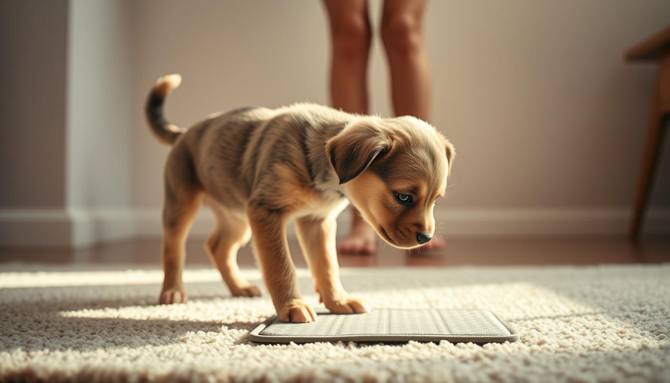 how to start potty training a puppy