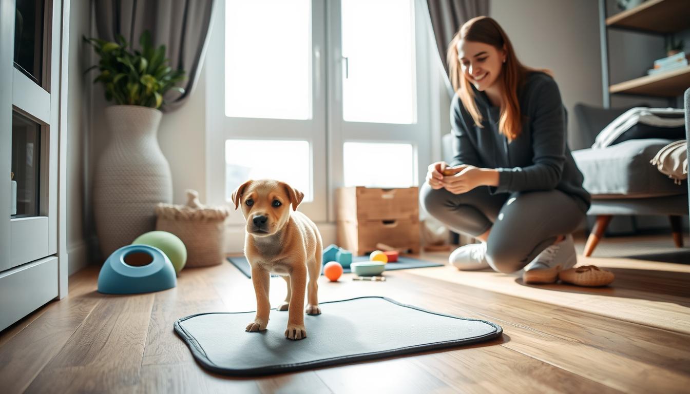 potty training are in small apartments