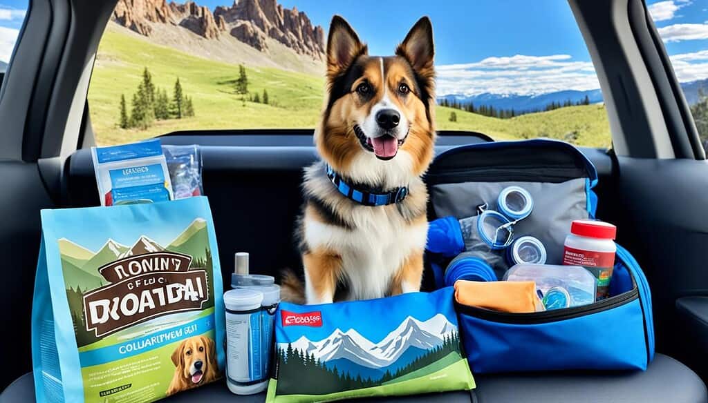 dog travel supplies