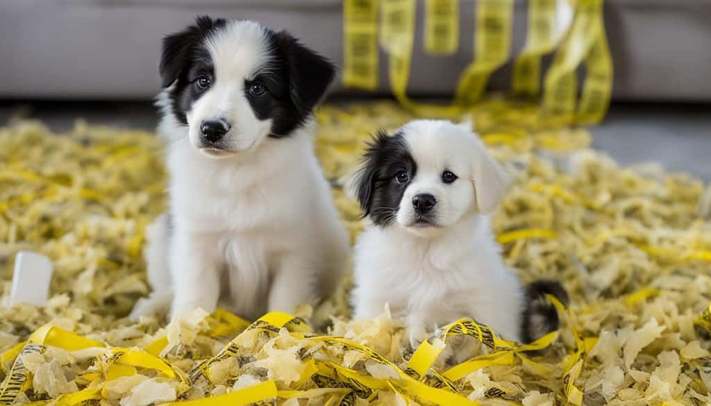 Dogs and potential risks with puppy pads