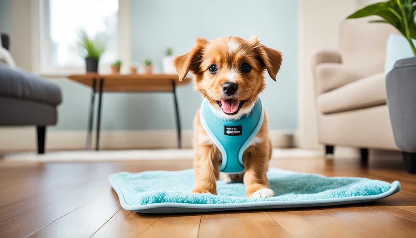 Puppy pad training small apartments